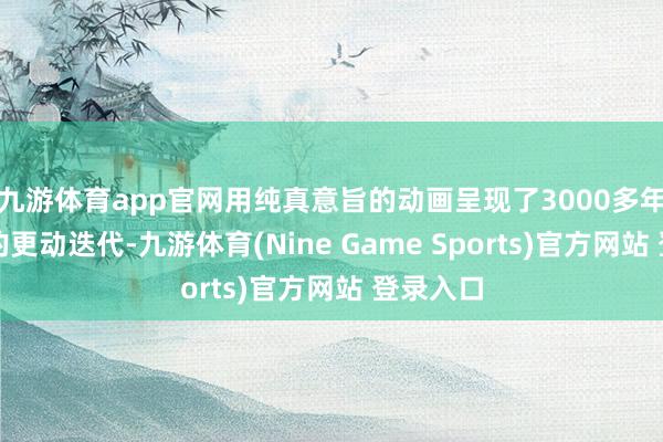 九游体育app官网用纯真意旨的动画呈现了3000多年来酱油的更动迭代-九游体育(Nine Game Sports)官方网站 登录入口